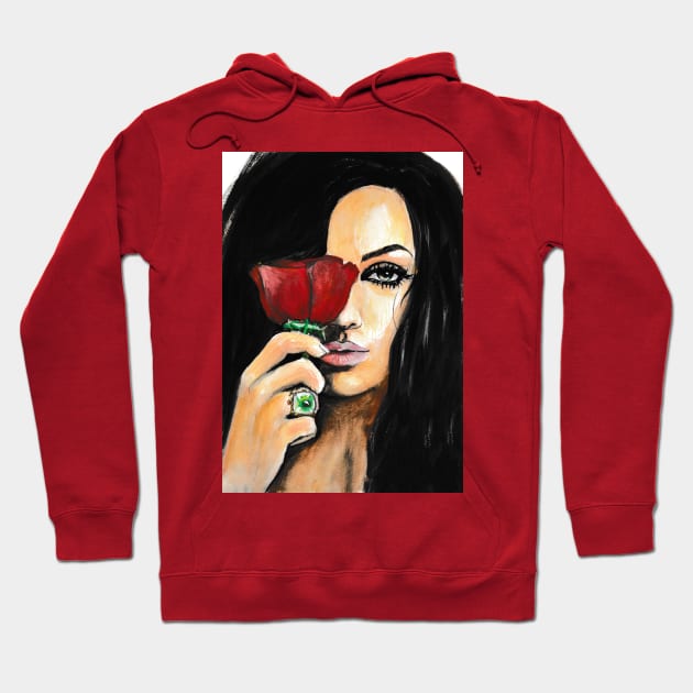 Mila Kunis Hoodie by Svetlana Pelin